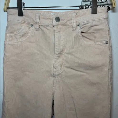 Rolla's EASTCOASTST FLARE BALLET PINK CORDUROY SZ 27 WORN ONCE