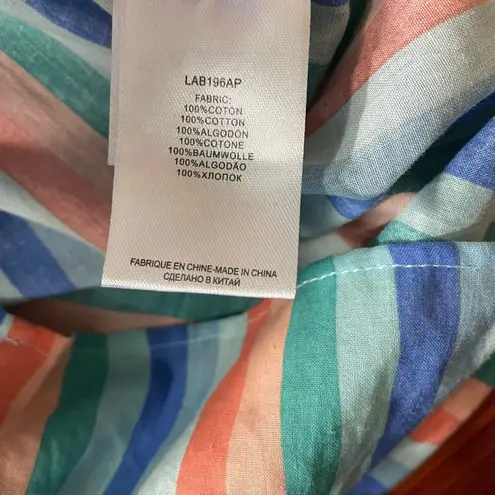 Molly Bracken NWT Le Bain par Blue Honfleur Stripe Wrap Front Jumpsuit - Sz XS