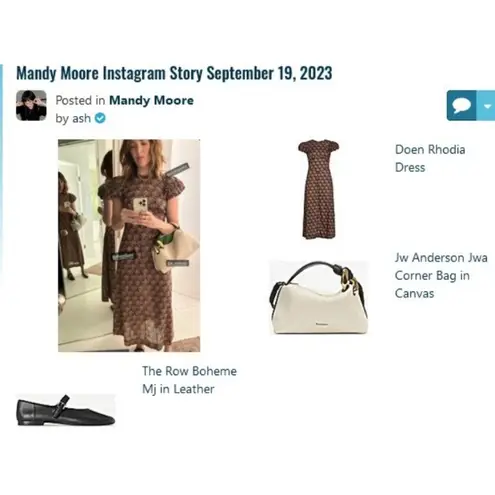 💕DÔEN💕 Rhodia Dress ~ Puff Sleeve A