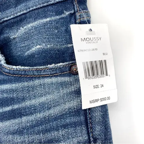 NWT MOUSSY Vintage Nancy Skinny Jean Blue Denim 24