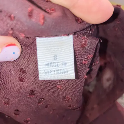 🎉4 for $20 NY&CO See through Button Down, Small