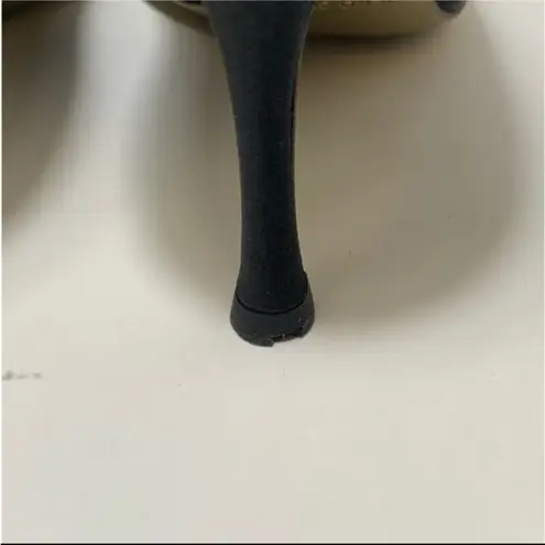 Dolce & Gabbana , baguette bow , black satin pumps, heels size 7