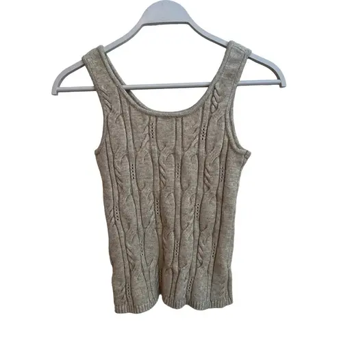 Current Air Los Angeles Size: Small Grey Sweater Tank