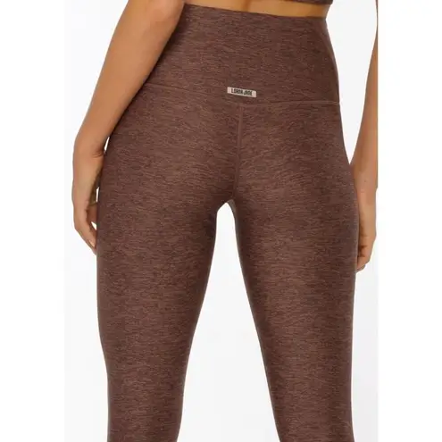 Lorna Jane 💙 Thermo Tech High Fold Full Length Leggings in Chocolate Marl