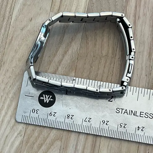 Skagen Steel Denmark Ladies Watch Crystal Markers Stainless Bracelet and Dial