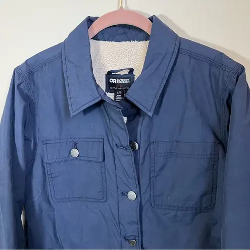 Outdoor Research Women's Lined Chore Jacket Navy Blue Size Small