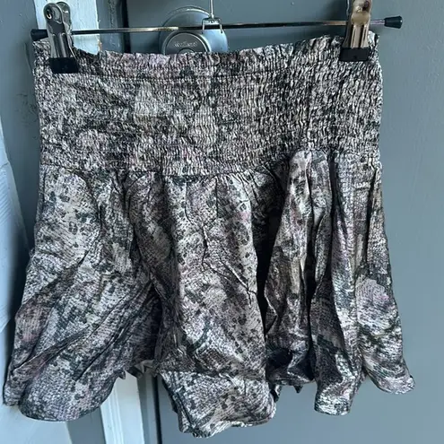 Karlie  Snakeskin Skort