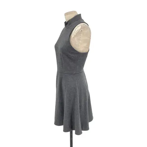 Kit & Ace Monaco Gray Racerback Sleeveless Fit & Flare Dress Size 6