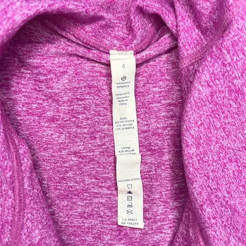 Lululemon  In Stride Jacket in Heathered Ultra Violet Pink New Size 4