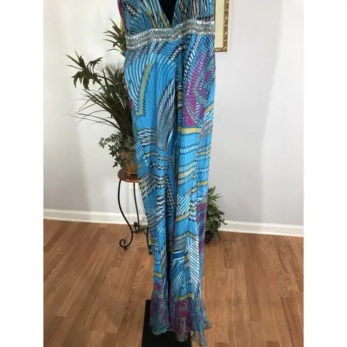 La Femme  Women Dress 12 Elegant Artsy Lagenlook Bridesmaid Prom Sleeveless