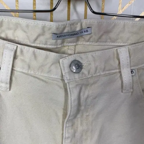 AG Adriano Goldschmied Alexa Chung for  Skinny Jeans‎ Denim Beige Cream Size 31