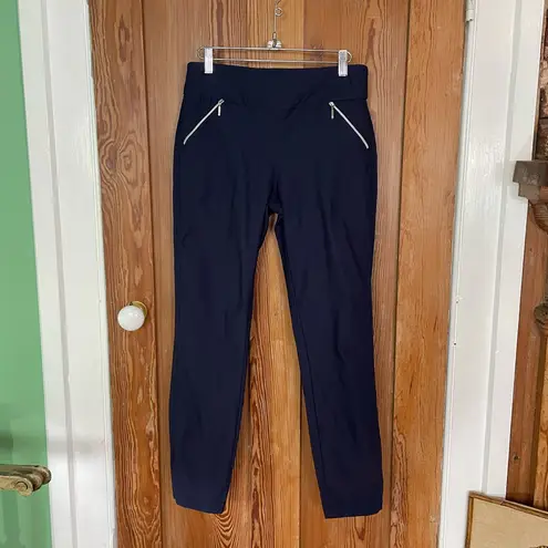 GG Blue Fab Fit Active Performance Ankle Pants in Navy G