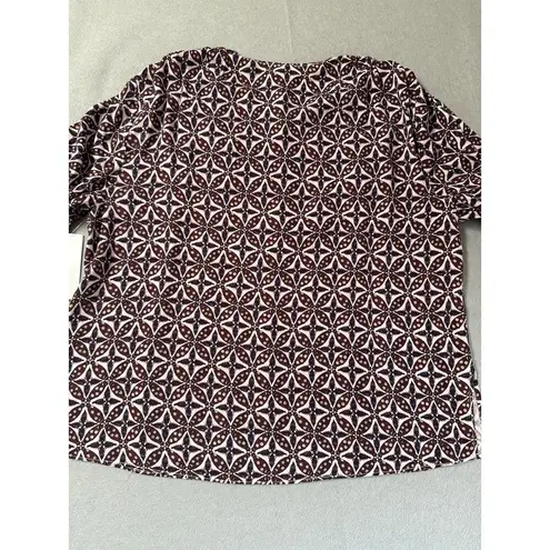 Treasure & Bond Women’s Boho Keyhole Style Blouse Sz M