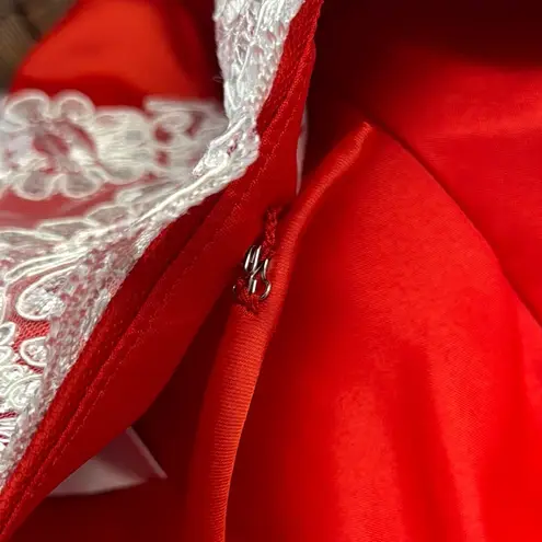 JJ's House Evening Gown Prom Strap Strapless Princess Neck Sequin Lace Cutout 4