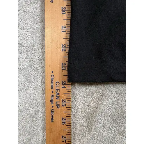 Betabrand black pull on wide leg yoga dress pants xs