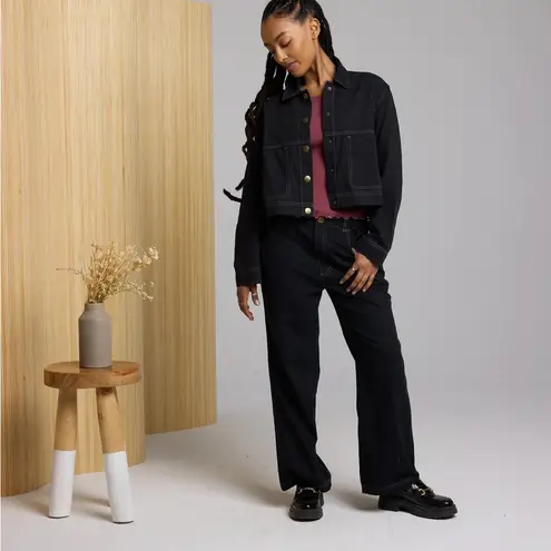 Known Supply • NWT Sailor Black Pants Organic Cotton Twill Size L