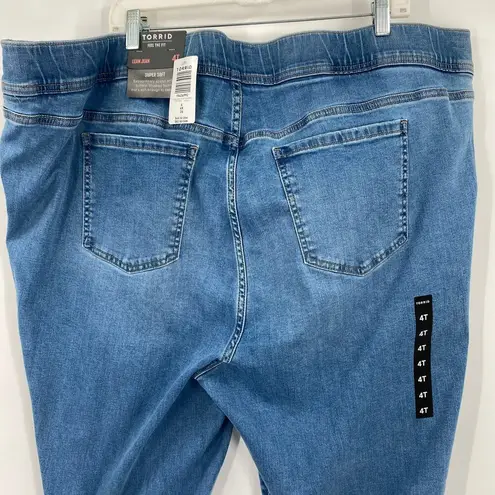Torrid  Lean Jean Super Soft Hip Hugger Jeans Size 4 - Image 3