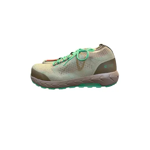 Rocky Women's Worknit Safety Shoes Size 9M Slip Resistant Gray Mint Composite