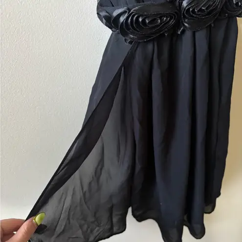 Black Mesh Lingerie Mini Dress