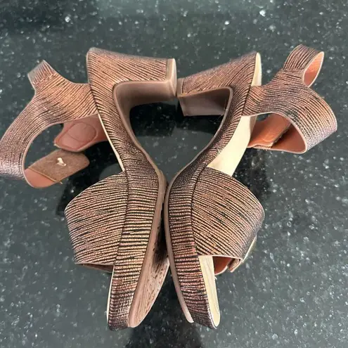 Spring Step PATRIZIA DADE Brinze Dade Party STRAP SANDAL SIZE 10