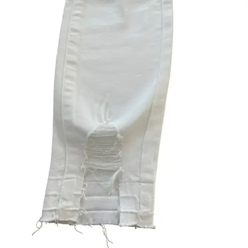 Kancan High Rise Ankle Skinny White Jeans Size 0 23 Stretchy Denim Kendra NWT