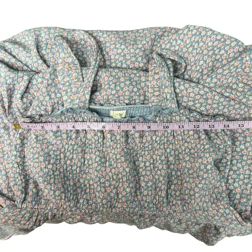 Sim & Sam Womens Babydoll Dress Medium Maxi Floral Cottagecore Fairy Romantic