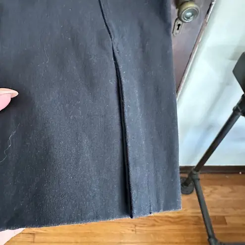 AYR | The Sizzle Tonal Stretch Seamed Front Split Ankle Pants | Size 8