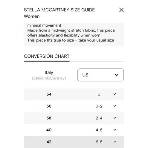 Stella McCartney Black Stretch Zip Cuff Panelled Ponte Pants IT 42 US 6-8