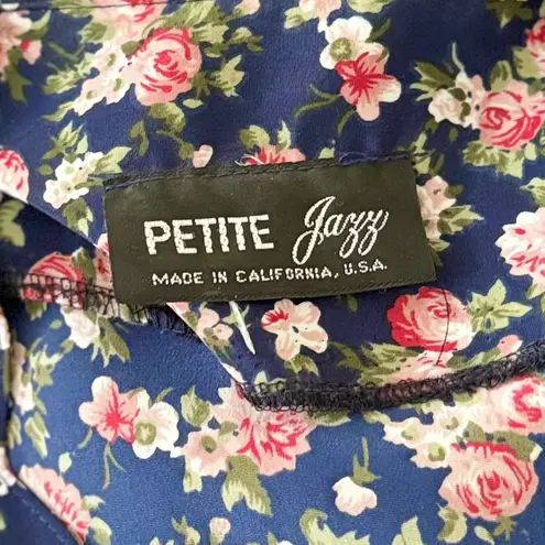 Stunning!! Petite Jazz Vintage Dress Floral S Small M Medium Pink