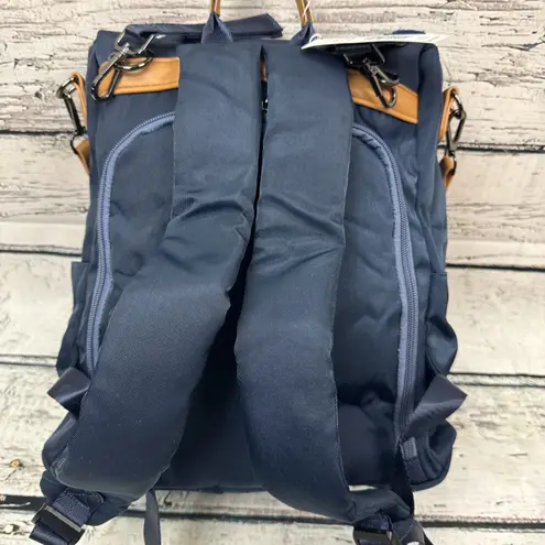 YAYAG Diaper Bag 🆕 Backpack Stylish Tote Navy Blue Travel Baby Shoulder New