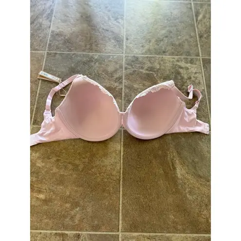 SKIMS Fits Everybody Lace T-shirt Bra Cherry Blossom Size 34DDDD