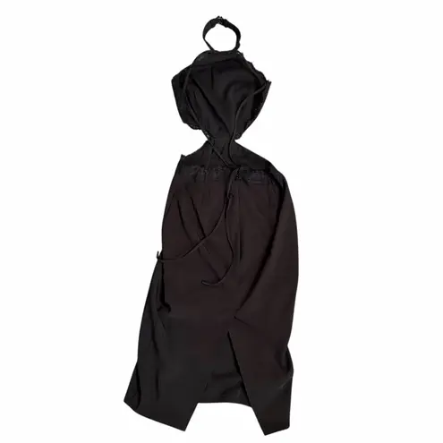 Michael Costello x REVOLVE Jenson Midi Dress in Black Size Medium