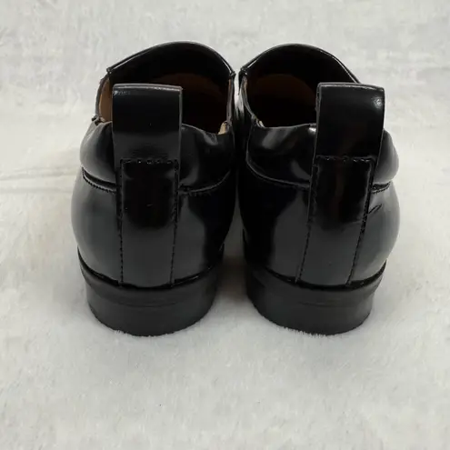 Aerosoles Sutton Leather Loafer Dress Shoes Slip On Comfort Black Size 7M