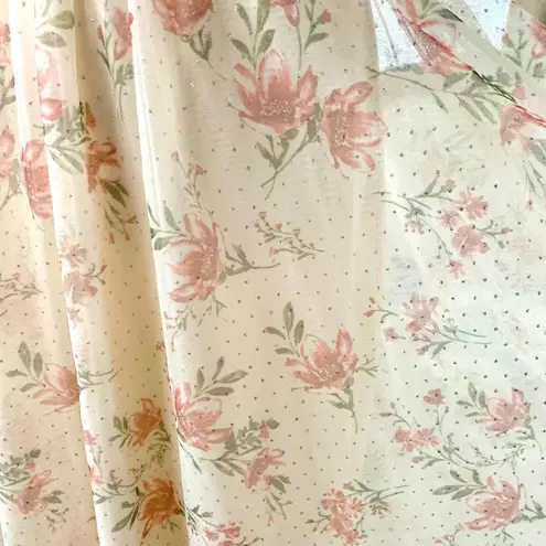 NEW City Studio Floral Dot Corset Maxi Gown in Light Yellow Size undefined