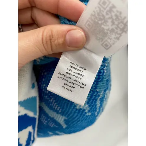 Gabriela Hearst Ines Cashmere Crew Neck Aspen Pullover Sweater Size L NWT Size L