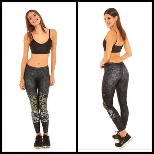 Terez ππ Crystal Leopard Leggings