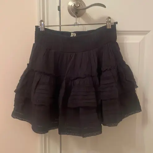 American Eagle  Rock n’ Ruffle skirt in black! Size XS!