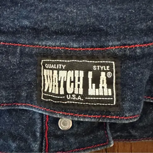 WATCH L.A. vintage denim jacket, size M Blue Size M