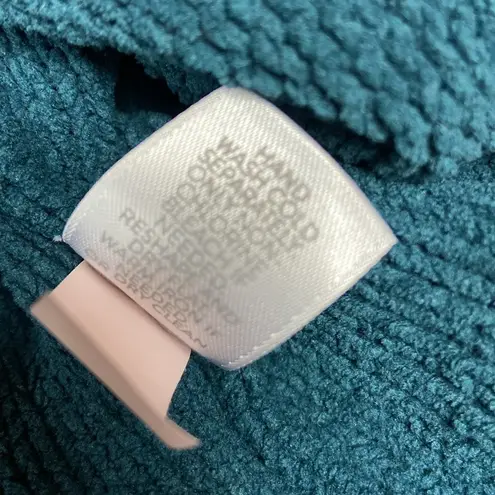 J. Jill Size M Chenille Teal Peacock Chunky Cable Knit Sweater Pullover Knit Top Green Size M