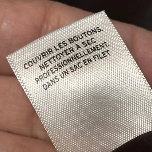 NWT Lewit Red Brown Wool Lined Jacket Rhinestone Embellished SZ M Blazer Classic Size M