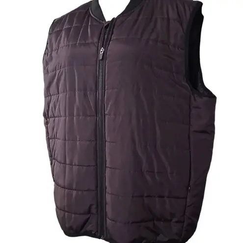 Apt. 9  Purple Puffer Vest Jacket Size XL