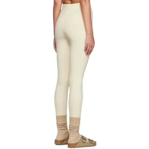 Fear of god ESSENTIALS Stretch Cotton Leggings in Cream Small New as-is pants