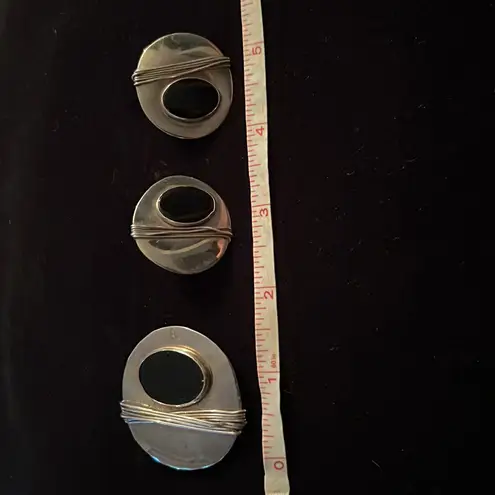 Handmade Earring and pin set, one of a kind - Image 6