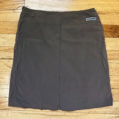 Patagonia Vintage  Hiking Skirt with Attached Shorts Skort Delta Brown Sz 4