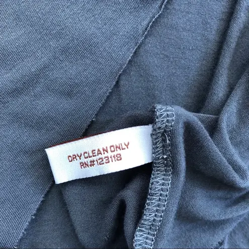 Walter Baker Grey Short Sleeved Top: Ivory Lace