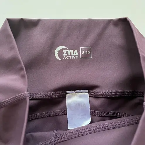 Zyia Plum Leggings -Size Medium 8-10