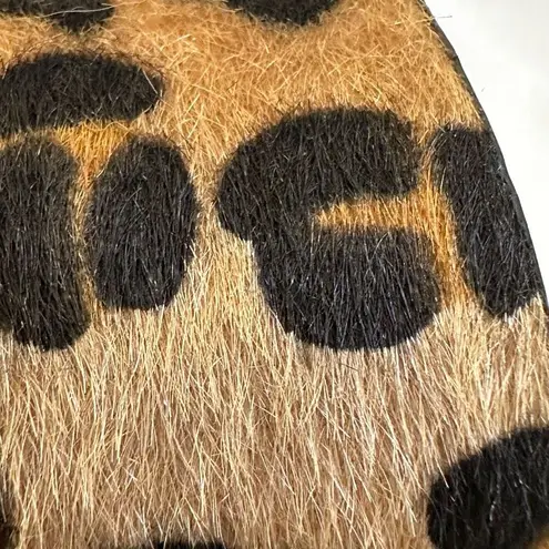 Cheetah cuff faux fur bracelet