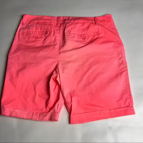 Bermuda JCP  Womens Rolled Cuffed Leg  Style Shorts Sz 12P