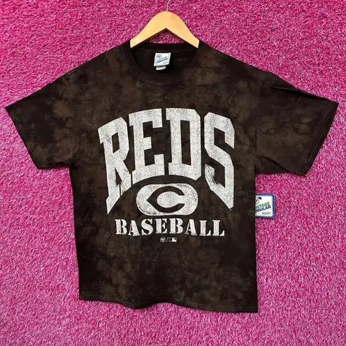 Cincinnati Reds Baseball Training Camp MLB Camo Tie Dye L