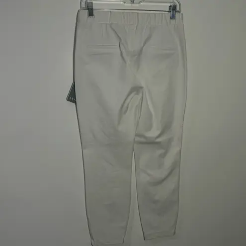 Lysse NWT Sadie White Pull On Cigarette Pant Size Medium